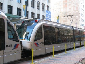 Tramway dans la ville Tramway dans la ville