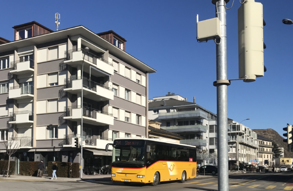 Déploiement du système de priorisation On Time sur un carrefour à Sion Déploiement du système de priorisation On Time sur un carrefour à Sion
