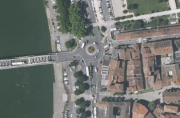Secteur d'intervention Citec à Neuville-sur-Saône. Crédit : Géoportail