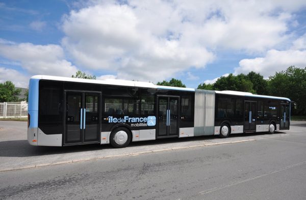 BUS IDFM JO 2024 : Île-de-France Mobilités s’engage pour des transports performants. Crédits : IDFM