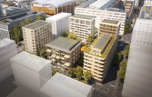 Citec-Lyon-Confluence-ilot-D3-sous-sols-capables-stationnement-mobilite L’îlot D3 à Lyon Confluence. Crédits : Legendre Immobilier / Studio Alma / BAMAA / PARC / MRP