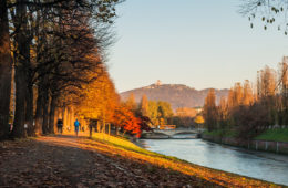 Lungo il fiume Po a Torino. Crediti: Gianni De Bei