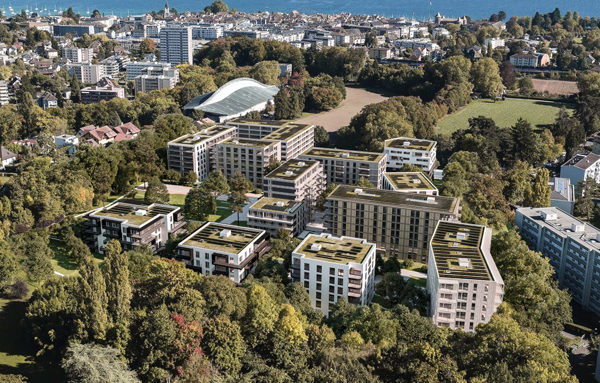 Citec-ecoquartier-eglantine-morges Le nouveau quartier Églantine à Morges. Crédits : Losinger Marazzi