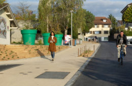 Strada ciclabile a Gland. Crediti: Città di Gland