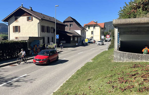 citec-jura-mobilite-scolaire-sonceboz Mobilité scolaire à Sonceboz-Sombeval, Jura. Crédits : Emile Perrin, Journal du Jura