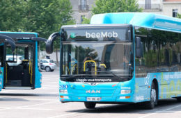 Rete di autobus beeMob. Credito: Agglomerato di Béziers Méditerranée