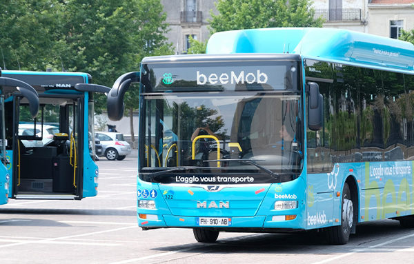 Citec-bhns-beziers Réseau de bus beeMob. Crédit : Agglomération Béziers Méditerranée