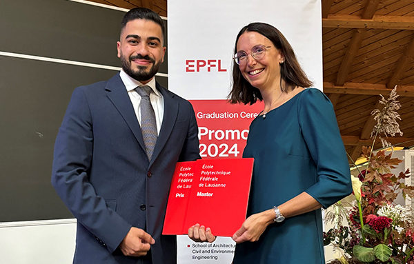 Citec-Mobility-Solutions-Prix-EPFL-2024-laureat-mobilite-transport-master Conferimento del premio Citec Mobility Solutions 2024. Crediti : Citec