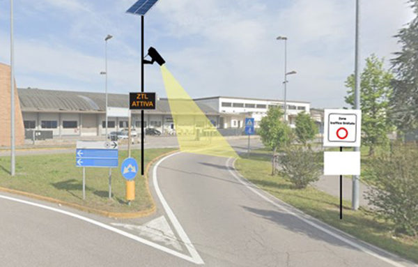 citec-ztl-verona Esempio di foto inserimento di varco controllato di una ZTL. Crediti: Citec