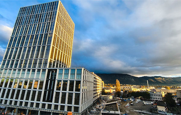 Ilot du quartier Étoile 1, Praille Acacias Vernets, Genève. Crédit : Citec