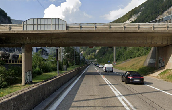 Pont D19b, autoroute N16., TP 2 Crédit : Citec
