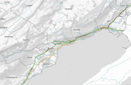 Voie verte La Littorale, région de Neuchâtel. Crédit : Citec