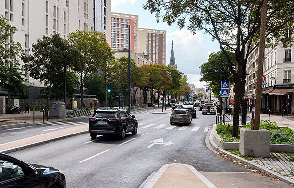 pantin-Avenue Jean Jaures - RN2 © Rudy Ouazene