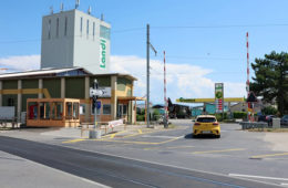 Passage à niveau Longeraie, Orbe. Crédit : Commune d’Orbe / Léo Favaro