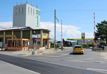 Passage à niveau Longeraie, Orbe. Crédit : Commune d’Orbe / Léo Favaro