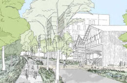 Projection du quartier. Crédit MGAU