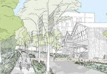 Projection du quartier. Crédit MGAU