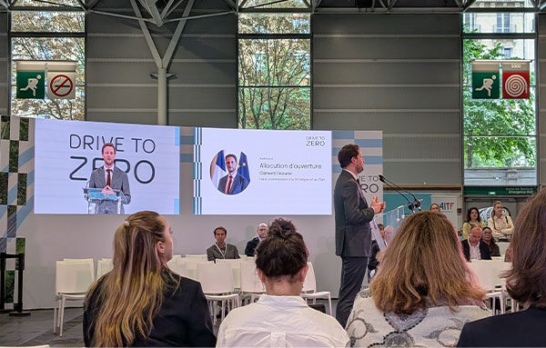 Ouverture du salon Drive to Zero 2026, 3 juin. Crédits : Citec